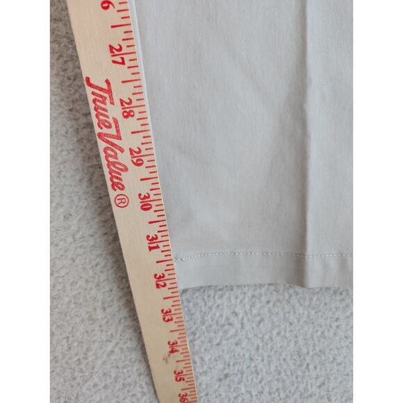 NEW Izod Sportflex Pants Mens 38x34 Cream Performance Plus Stretch - Picture 7 of 16